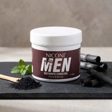 NI MEN Enzyme De-Tan Pack for Face & Body – Tan Removal & Skin Brightening (300g)